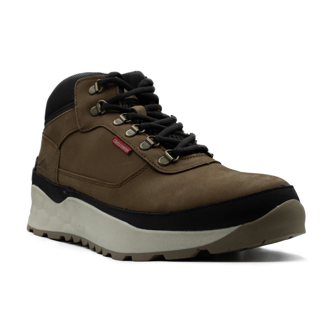 Bota Waterproof Para Hombre 2811 Nobuck Café - (Crosscountry Ad)