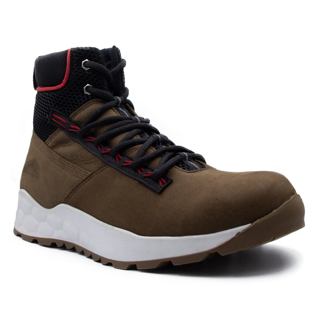 Bota Waterproof Para Hombre 2810 Nobuck Café - (Crosscountry Ad)