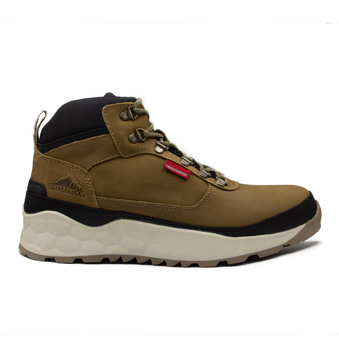 Bota Waterproof Para Hombre 2811 Nobuck Miel - (Crosscountry Ad)