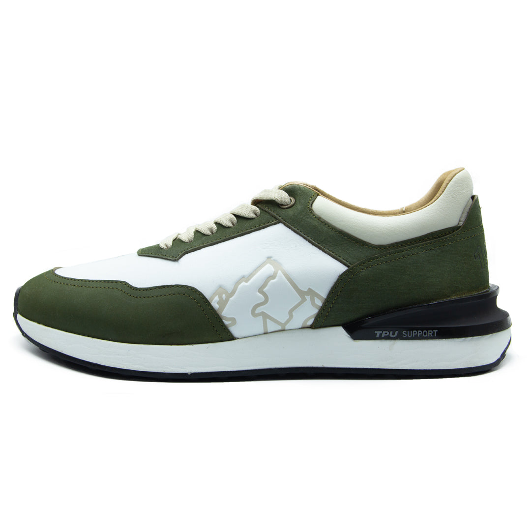 Sneakers Nobuck Verde 107 Hi-Foam - (Crosscountry Ad)