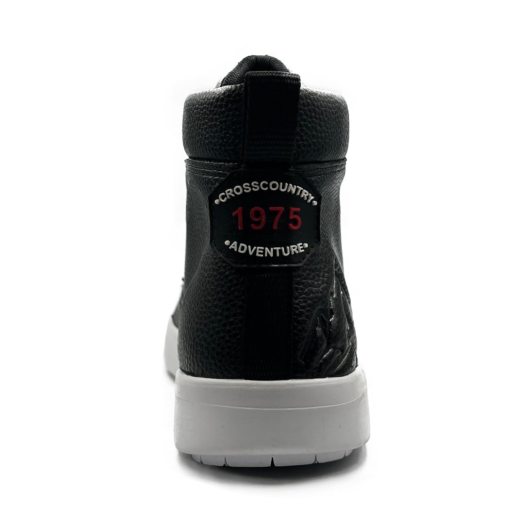 Sneakers Mod. 403 High Top Sint. Negro - (Crosscountry Ad)