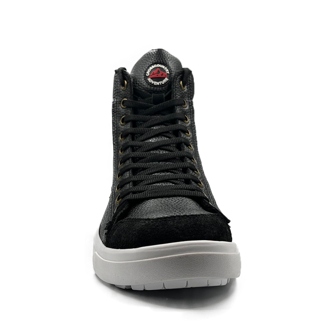 Sneakers Mod. 403 High Top Sint. Negro - (Crosscountry Ad)