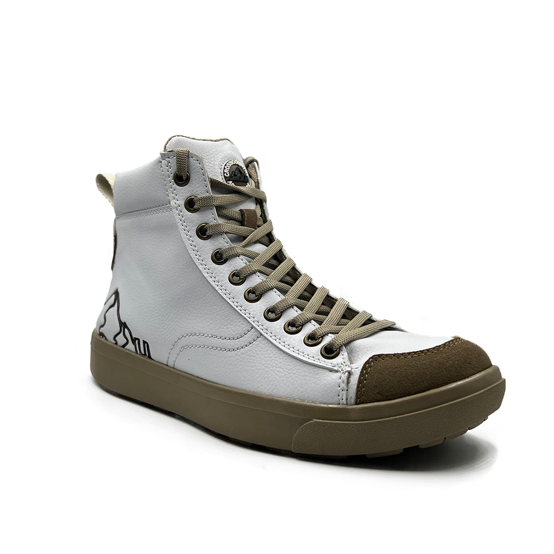 Sneakers Mod. 403 High Top Sint. White - (Crosscountry Ad.)