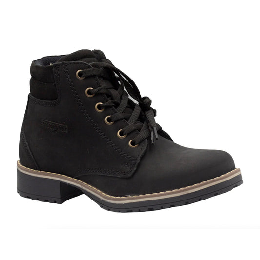 Bota para Dama 1596 Paris Nobuck Negro - (Crosscountry Ad)