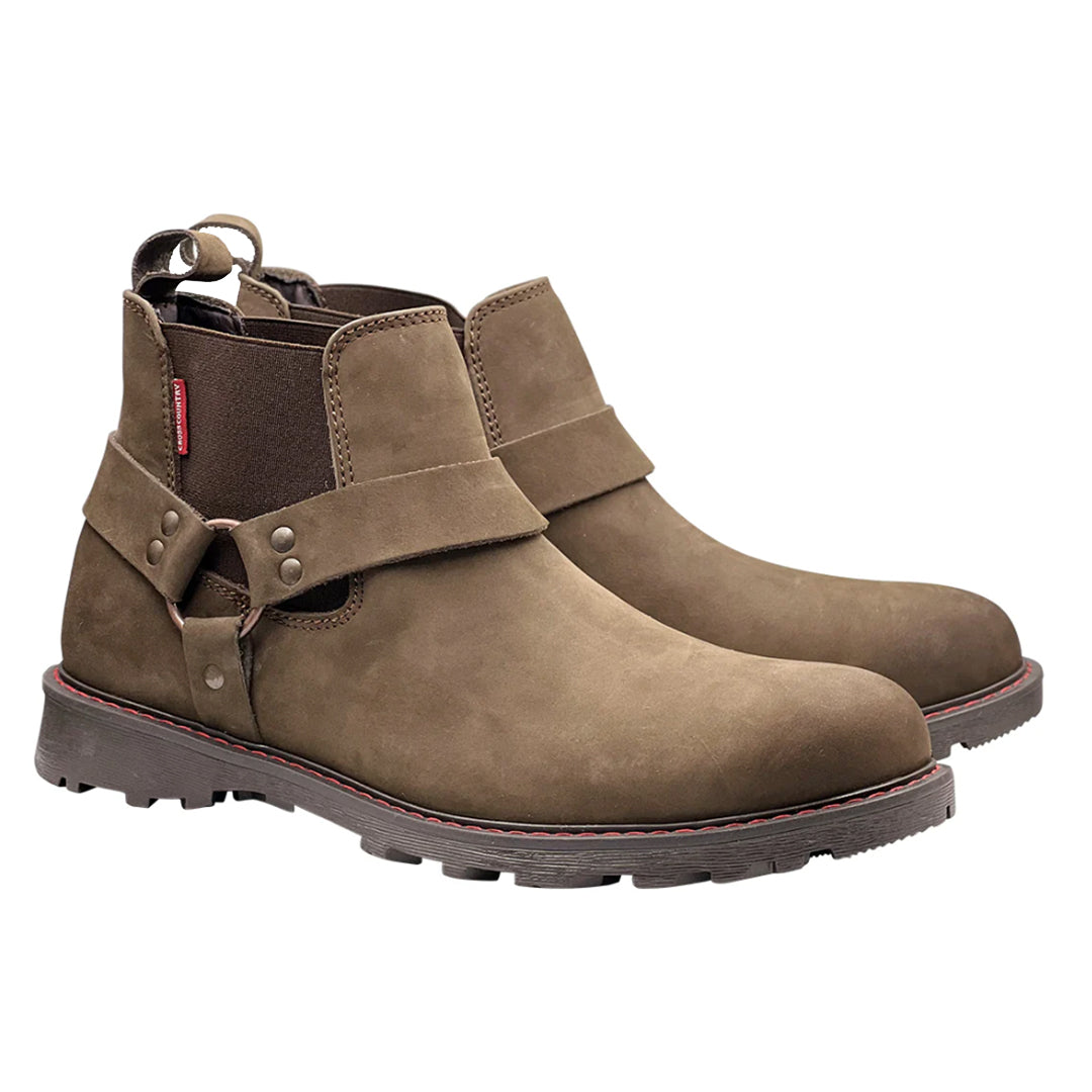 Bota Casual 2937 Dubai Nobuck Rata con Arnes - (Crosscountry Ad)